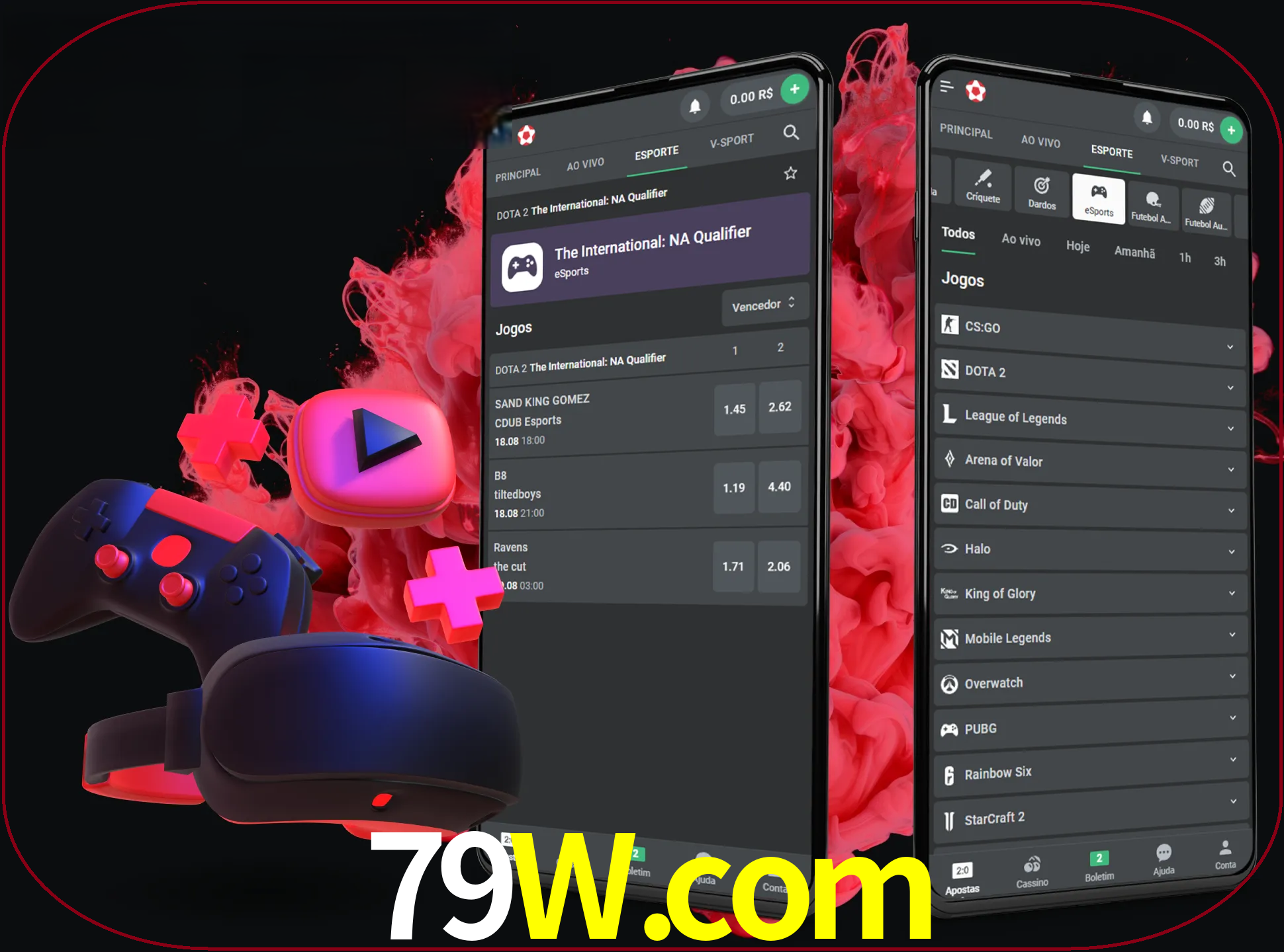 Para ter a aplicação móvel 79w no seu smartphone, basta descarregar o ficheiro apk e seguir as instruções.